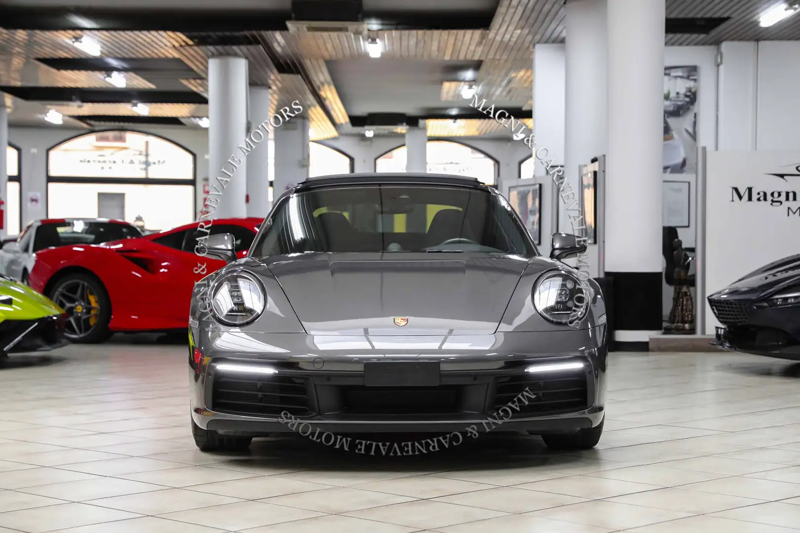 Porsche 911 992 CARRERA 4|TETTO|BOSE|SPORT-CHRONO|SCARICO Grau - 2