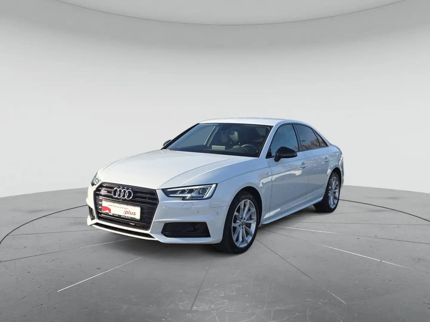 Audi A4 2.0 TFSI design qu. S tr. S LINE/MATRIX/KAM/V Weiß - 2