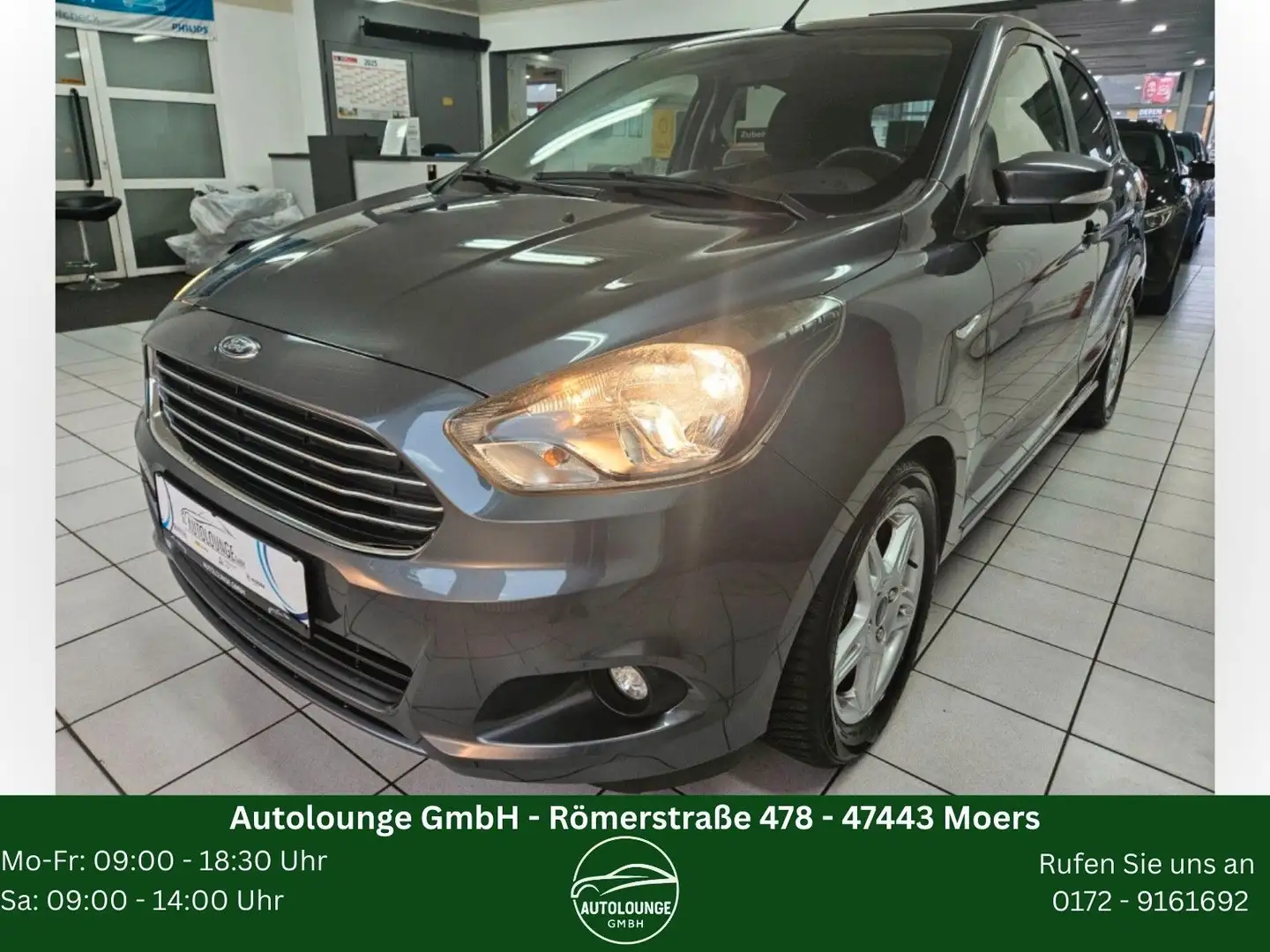 Ford Ka/Ka+ KA+ Cool & Sound KLIMA*PDC*BT*ALLSEASON*SERVO Gris - 1