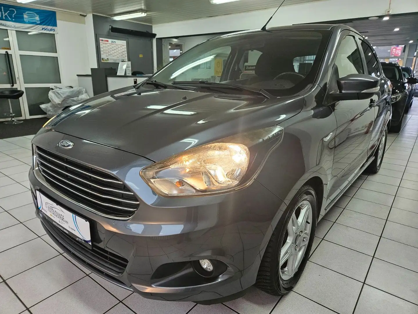 Ford Ka/Ka+ KA+ Cool & Sound KLIMA*PDC*BT*ALLSEASON*SERVO Gris - 2