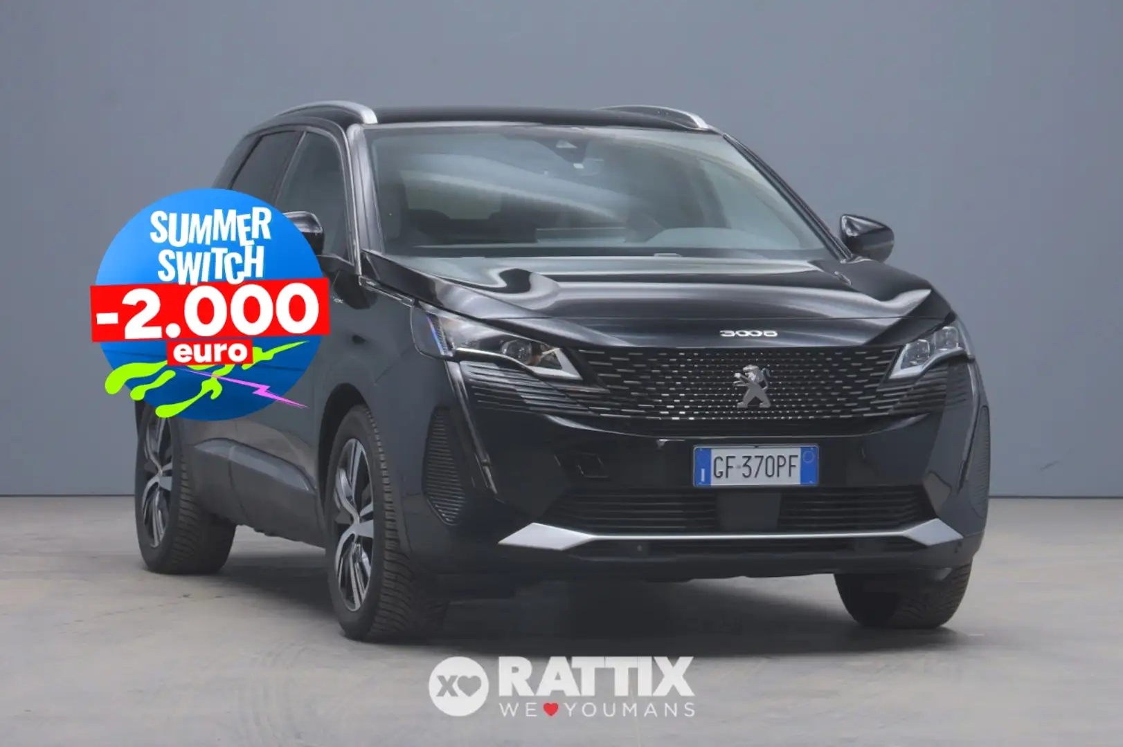 Peugeot 3008 1.6 Hybrid4 GT 300CV e-EAT8 Nero - 1