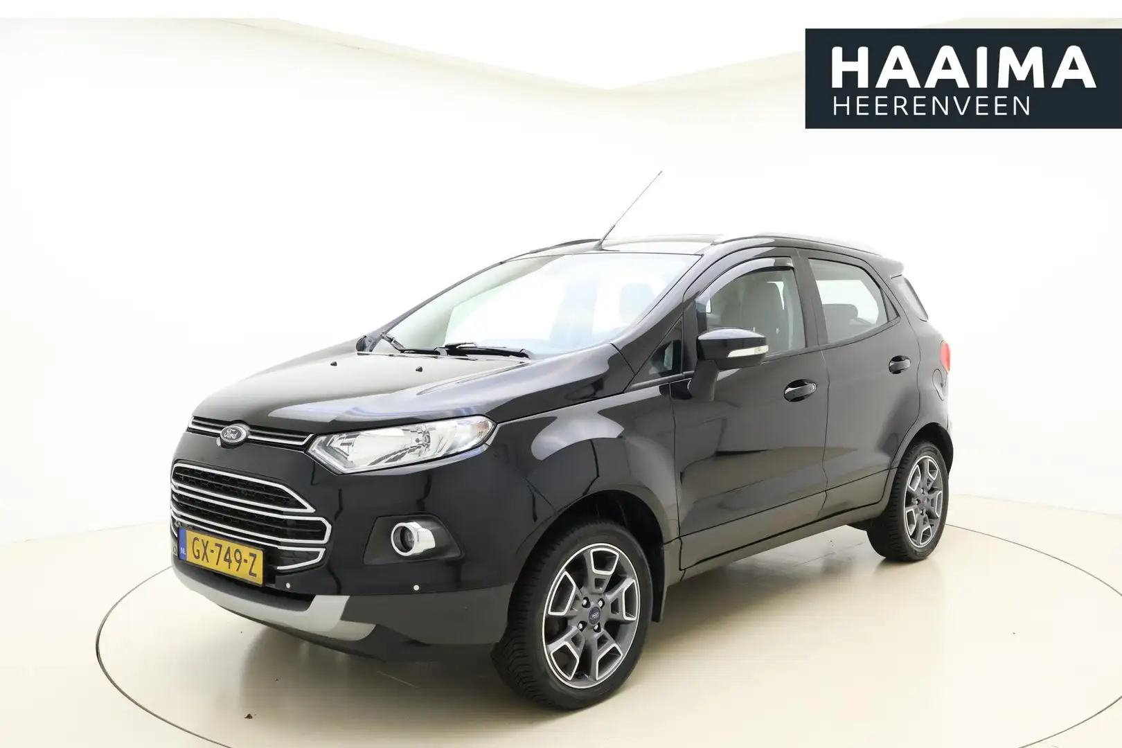 Ford EcoSport 1.0 EcoBoost Titanium 125 pk | Trekhaak | Lederen Zwart - 1