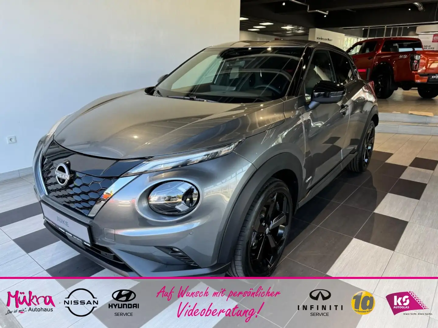 Nissan Juke Tekna (B) 1.6 Hybrid 4AMT 143PS AT Klima Navi Gris - 1