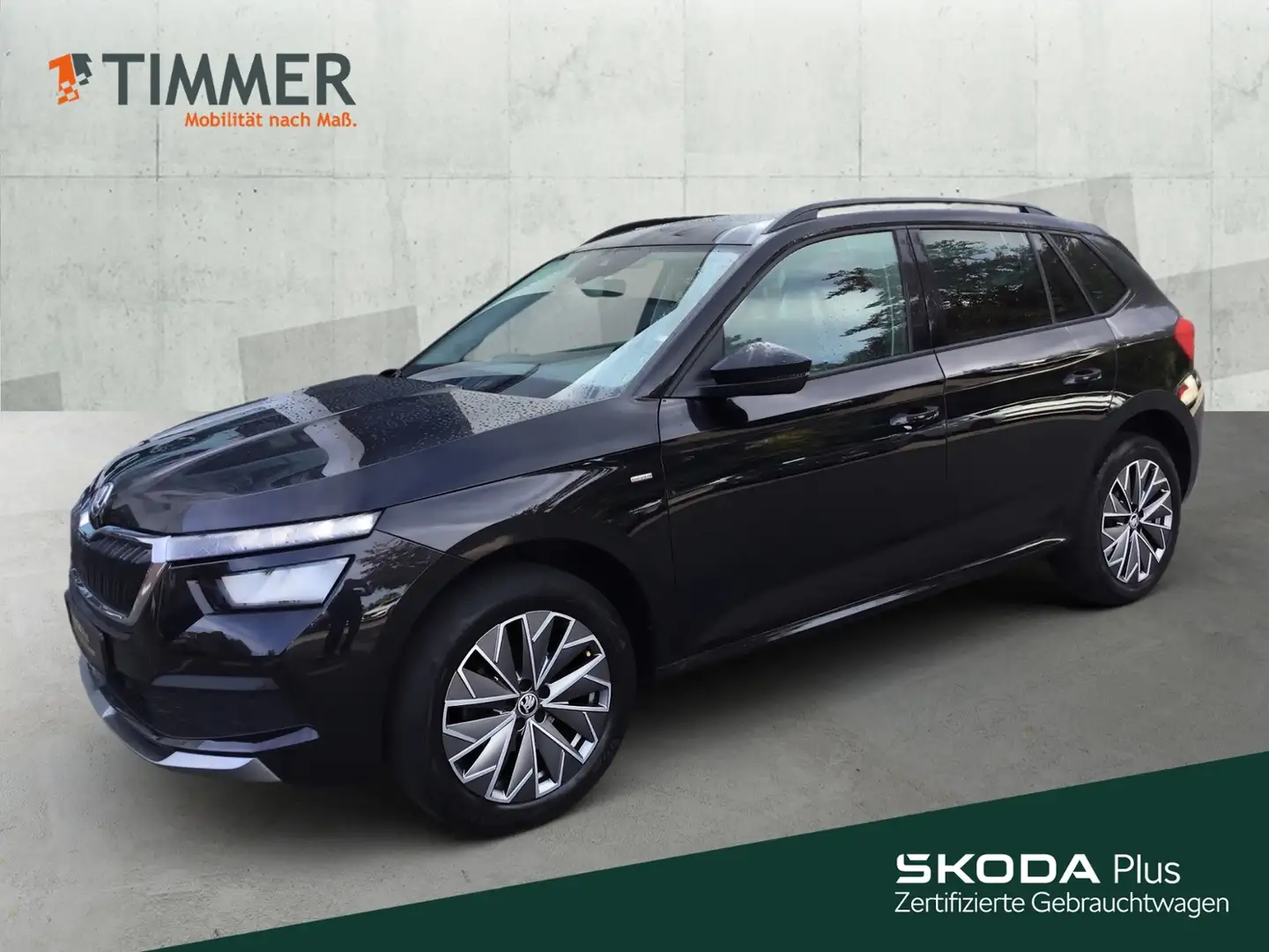 Skoda Kamiq 1.0 TSI CLEVER *LED *TEMPO *DAB *SHZ *PDC *17" *A Schwarz - 1