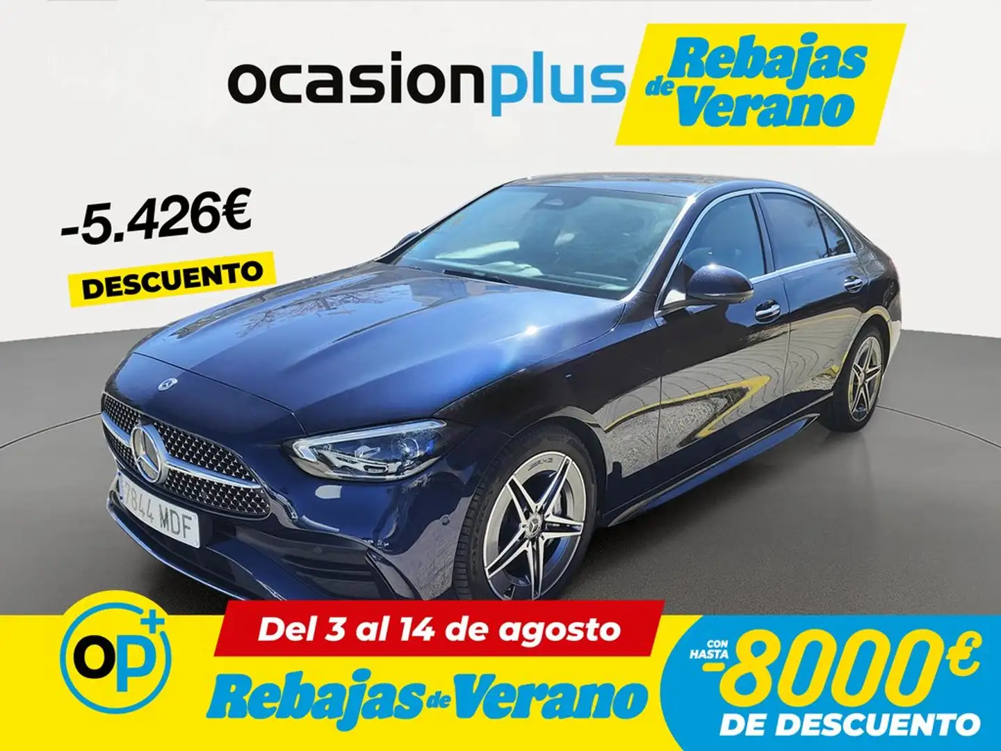 Mercedes-Benz C 200 200d 9G-Tronic Azul - 1