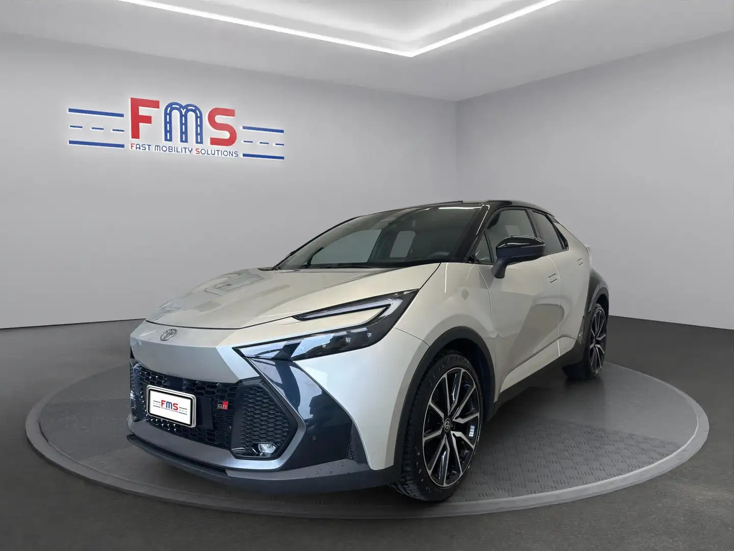 Toyota C-HR C-HR 2.0 hv GR Sport Premiere awd e-cvt Argent - 1