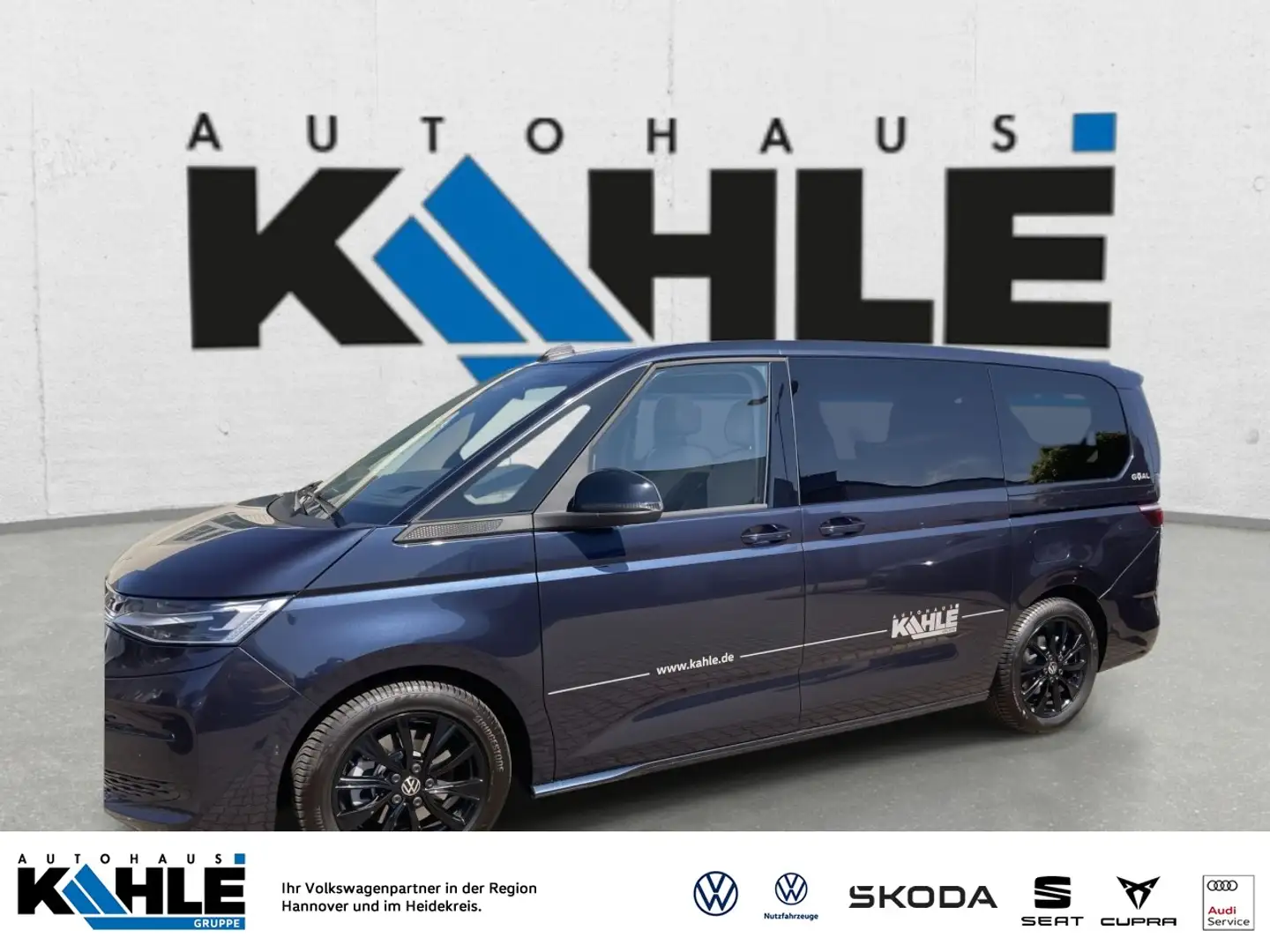 Volkswagen T7 Multivan Life eHybrid 4Motion DSG lang Navi Fenster el. Blau - 1