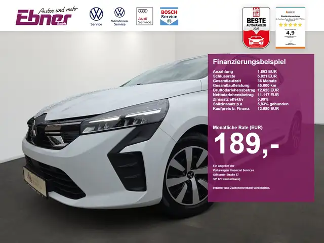 Mitsubishi Colt 1.0 5-TÜRER GARANTIE 06.2032 LED+GRA+BLUETOOTH+NAV