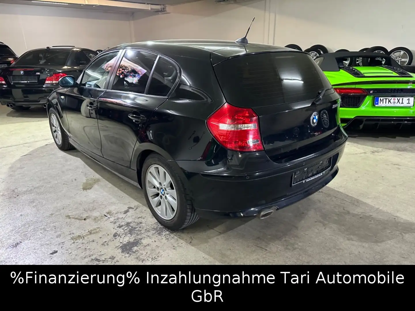 BMW 120 dA 5-türer Automatik Klima,el.GSD,PDC,Euro5 Negro - 1