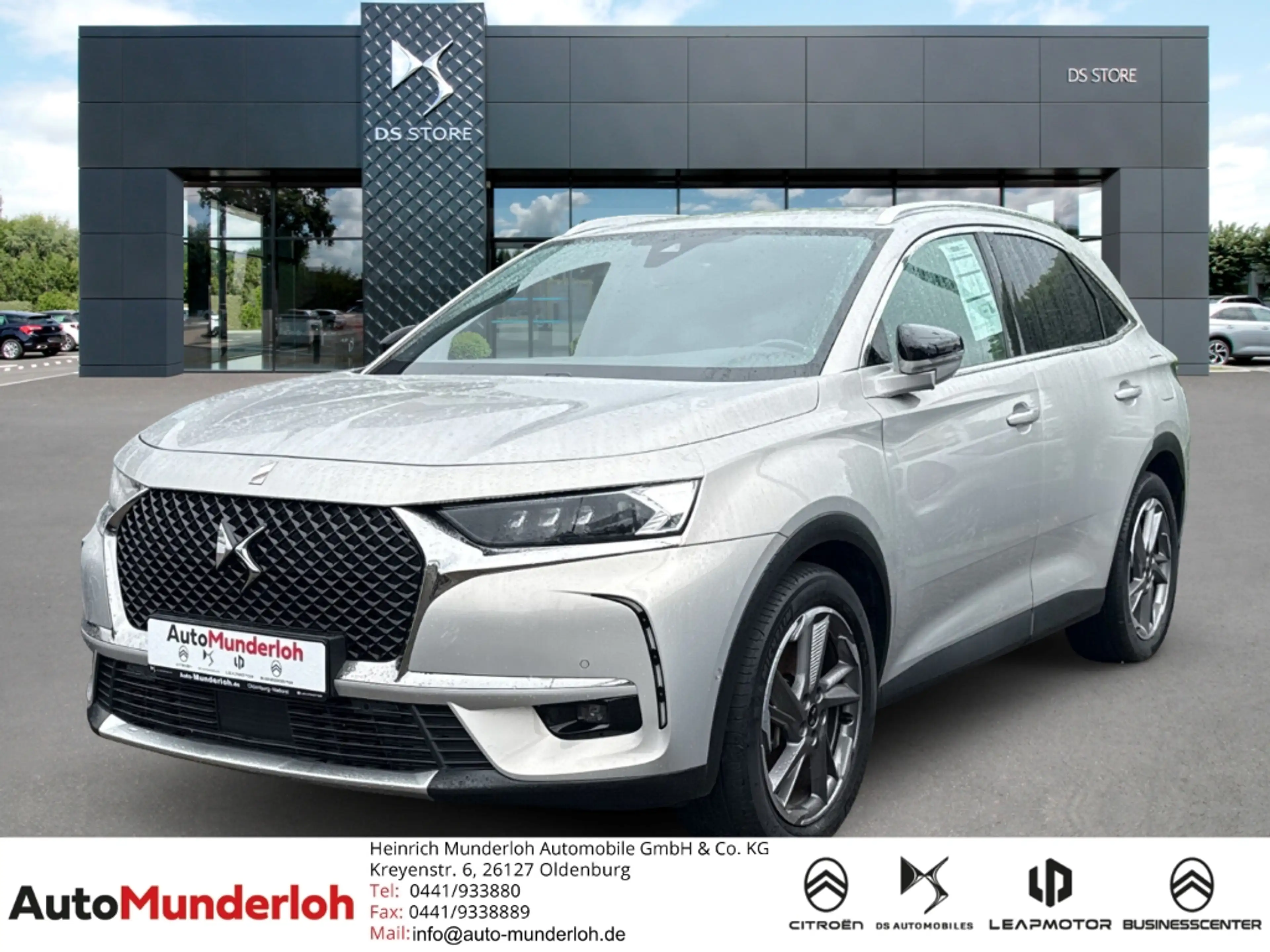 DS Automobiles DS 7 E-Tense 225  4x2 Rivoli Hybrid LEDER SHZ NAVI ACTI