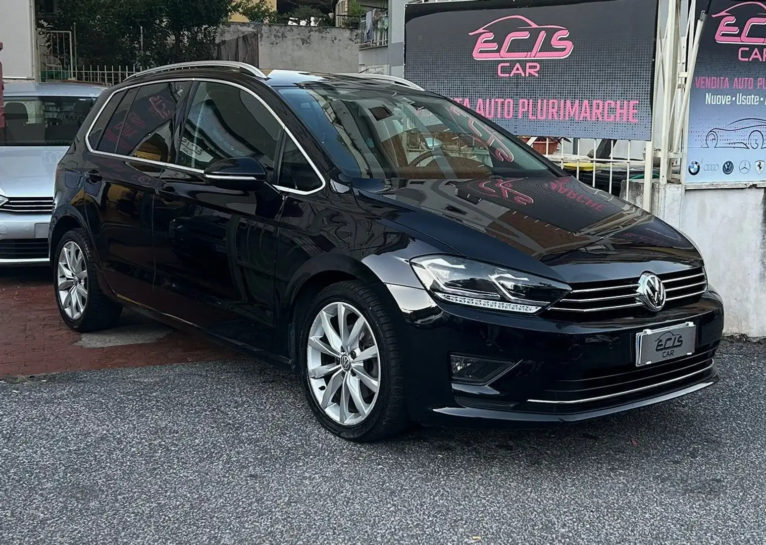 Volkswagen Golf Sportsvan 1.6 tdi Highline euro 6b promo Nero - 2