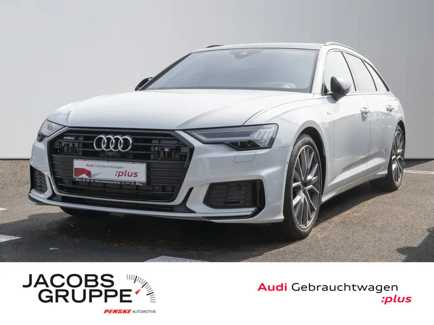 Audi A6 Avant 55 TFSI e quattro S line Sport Pano, Weiß - 1