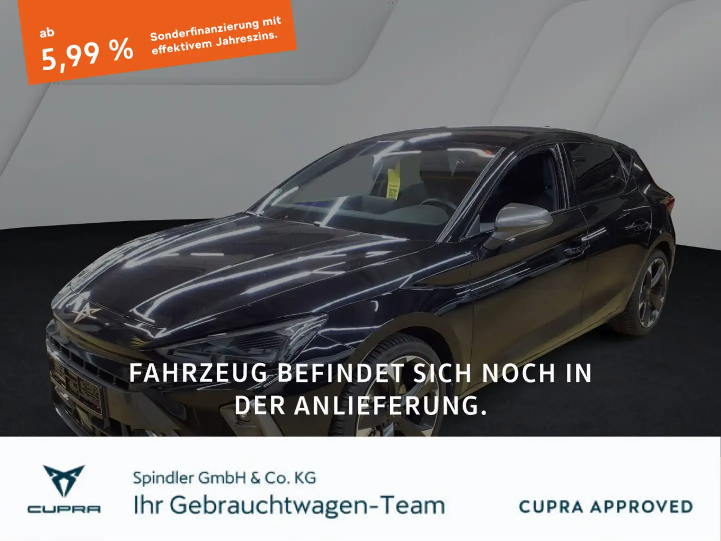 CUPRA Leon 1.5eTSI DSG / Navi, FullLink, ParkAssi, LED Schwarz - 1