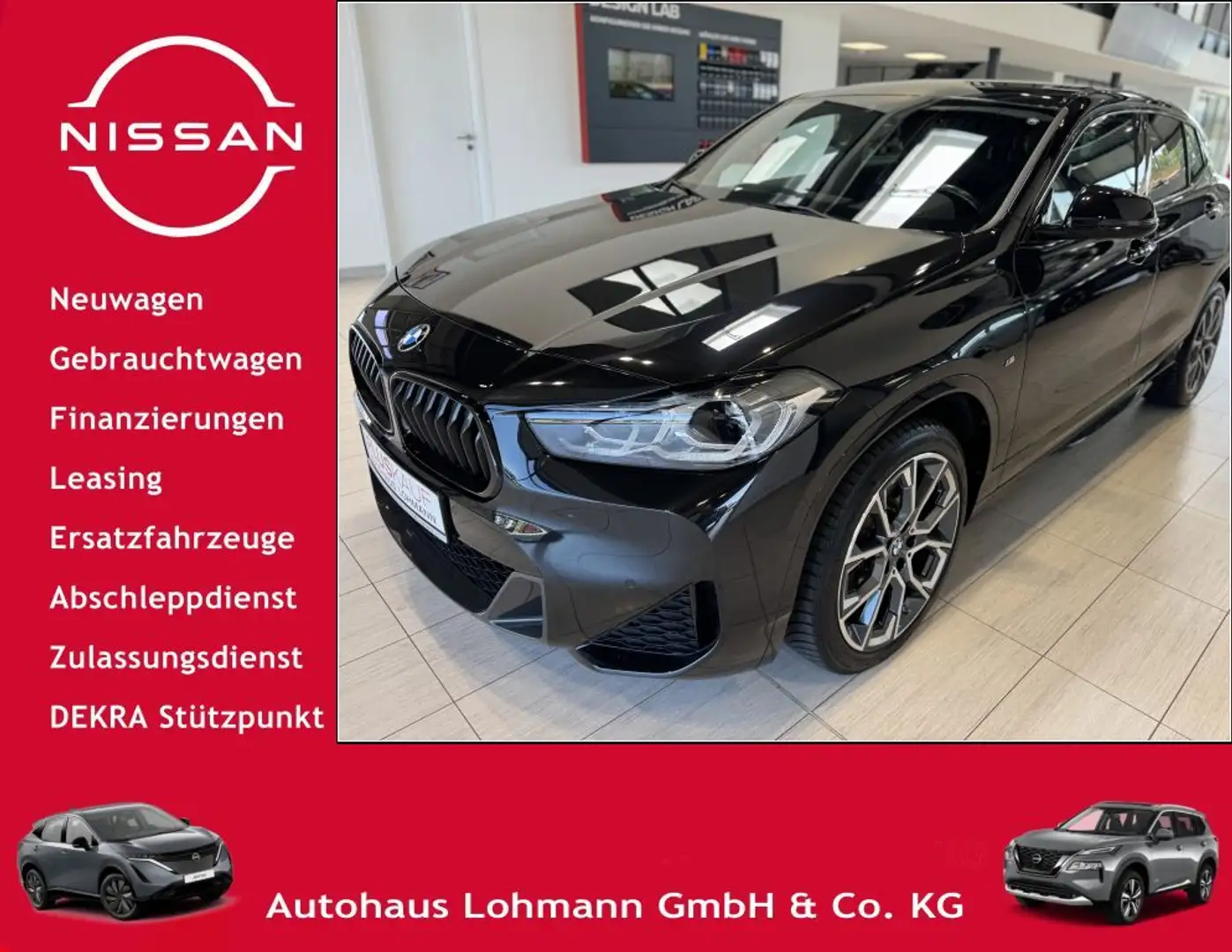 BMW X2 M sDrive20i Aut. Sport SHZ Allwetterreifen R-Kamera Fekete - 1