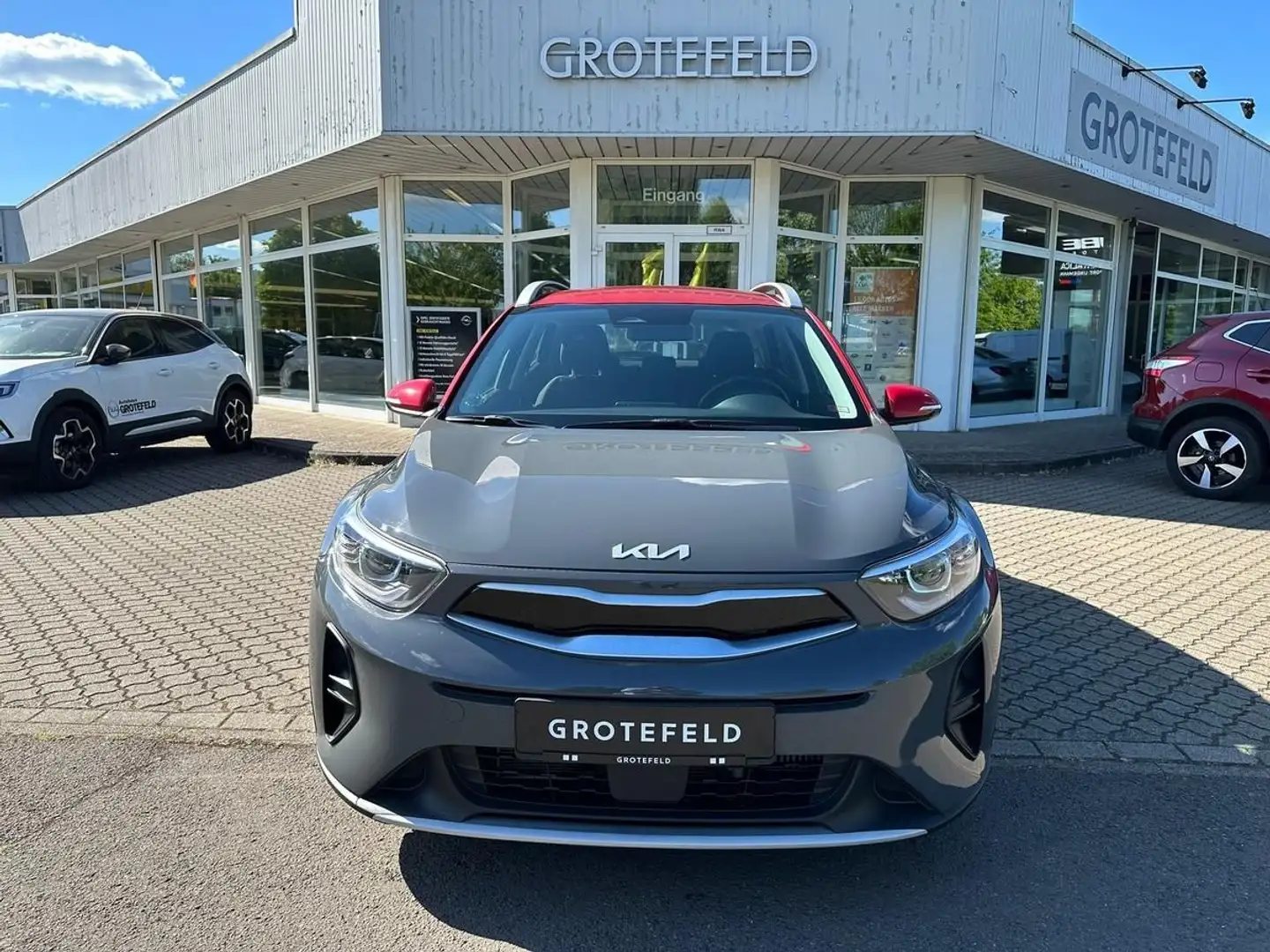 Kia Stonic 1.0 T-GDI Vision + Allwetterreifen Grau - 1