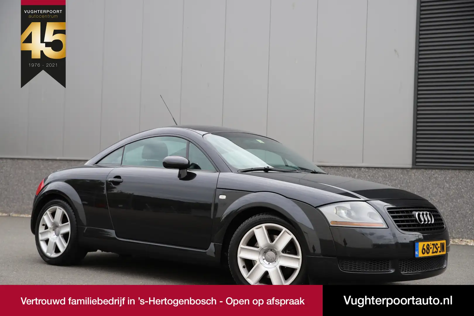 Audi TT 1.8 5V Turbo 150pk// 156.000km//2e eig./Leder/Crui Zwart - 1