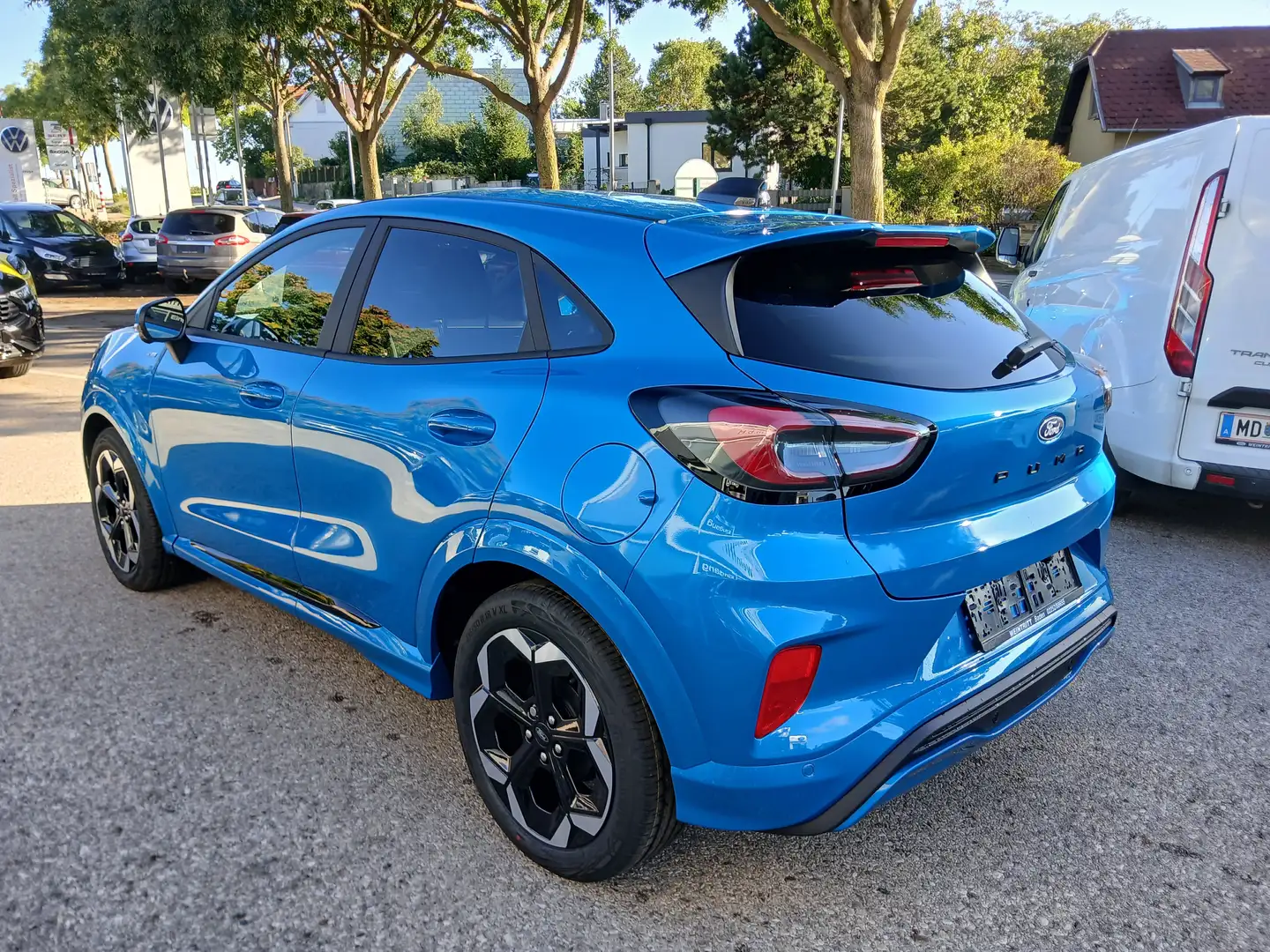 Ford Puma 1,0 EcoBoost Hybrid ST-Line X Blau - 2