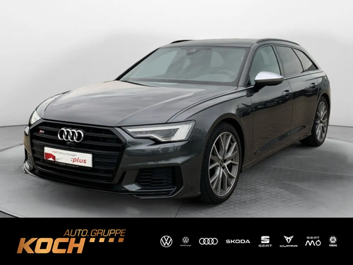 Audi S6 55 TDI q. Tiptr., Matrix, AHK, Standh., Grau - 1