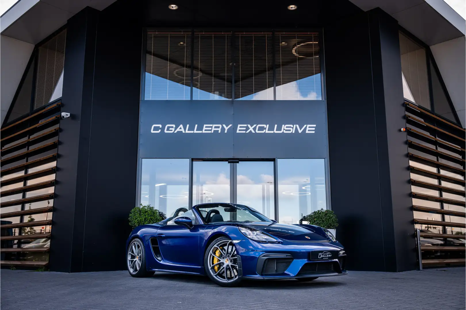 Porsche 718 Spyder 4.0 421PK - Keramisch | Sport Chrono + | Sportuitl Azul - 1