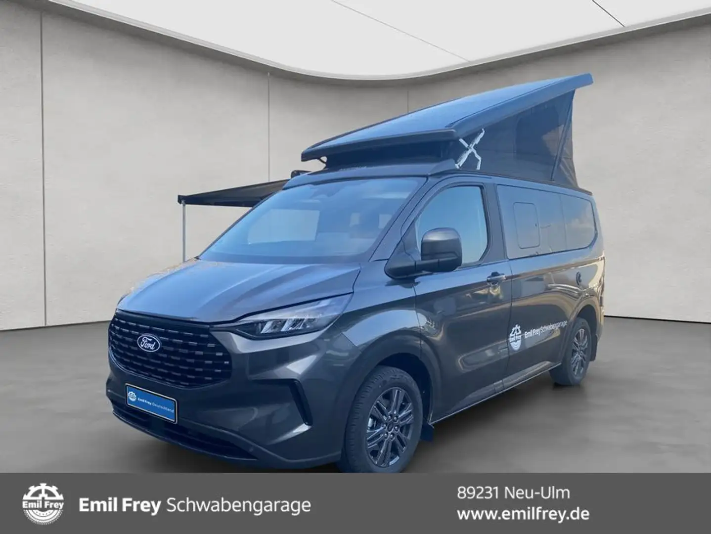 Ford Tourneo Custom Nugget 320 L1 VA Autm. Titanium 125 Gris - 1
