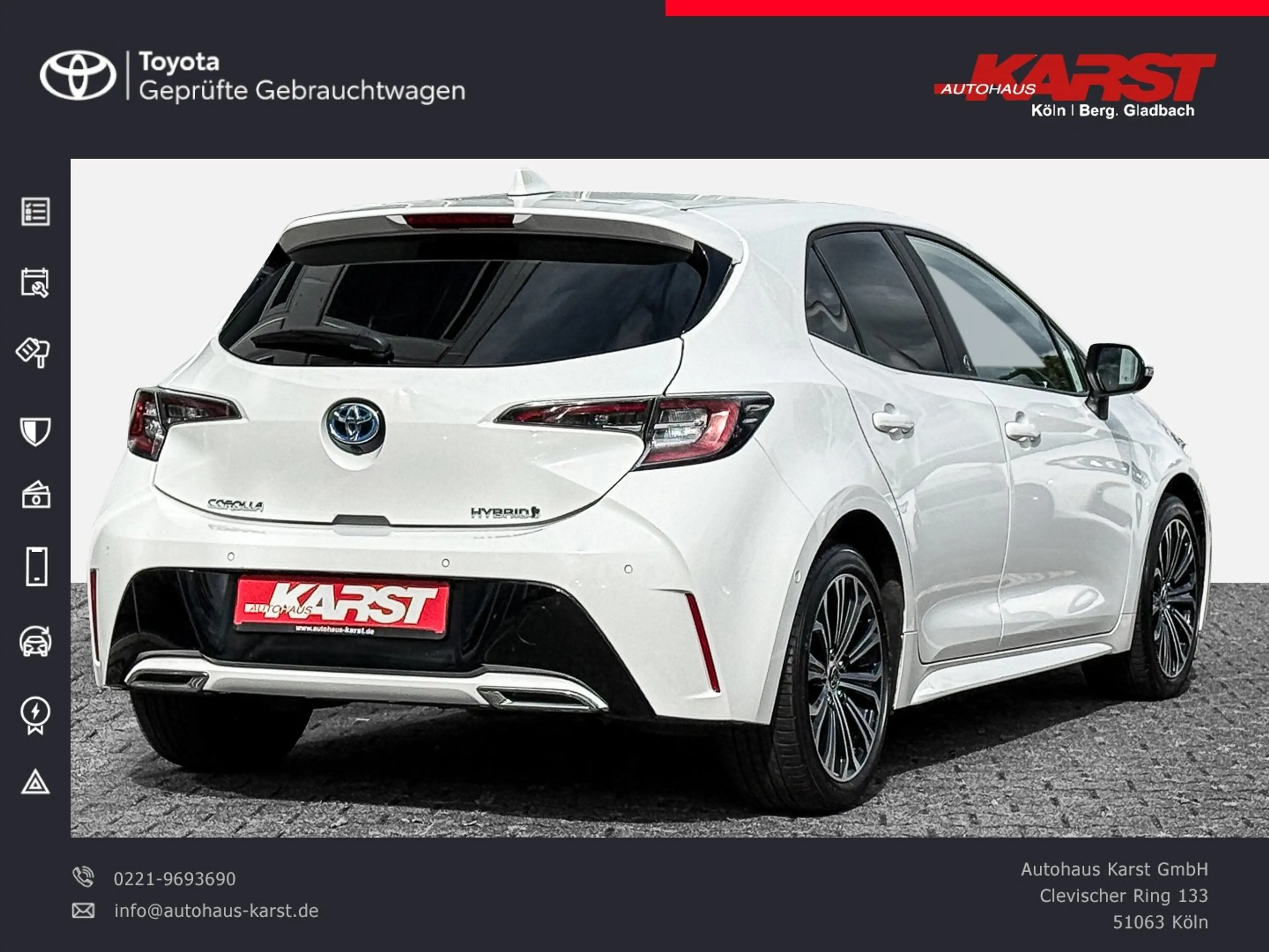 Toyota Corolla 2.0 l Hyb. 5-tg PDC, Kamera — photo 2