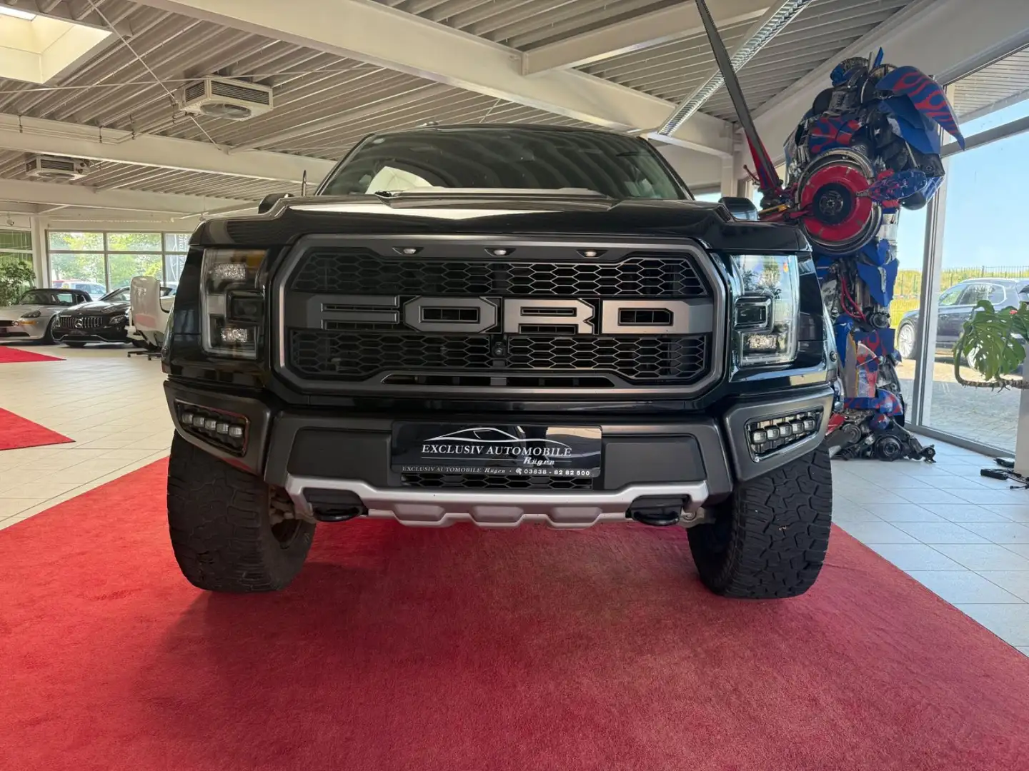 Ford Ranger 3.5 Eco BOOST ALL Black Carbon Luxury 35" Zwart - 2