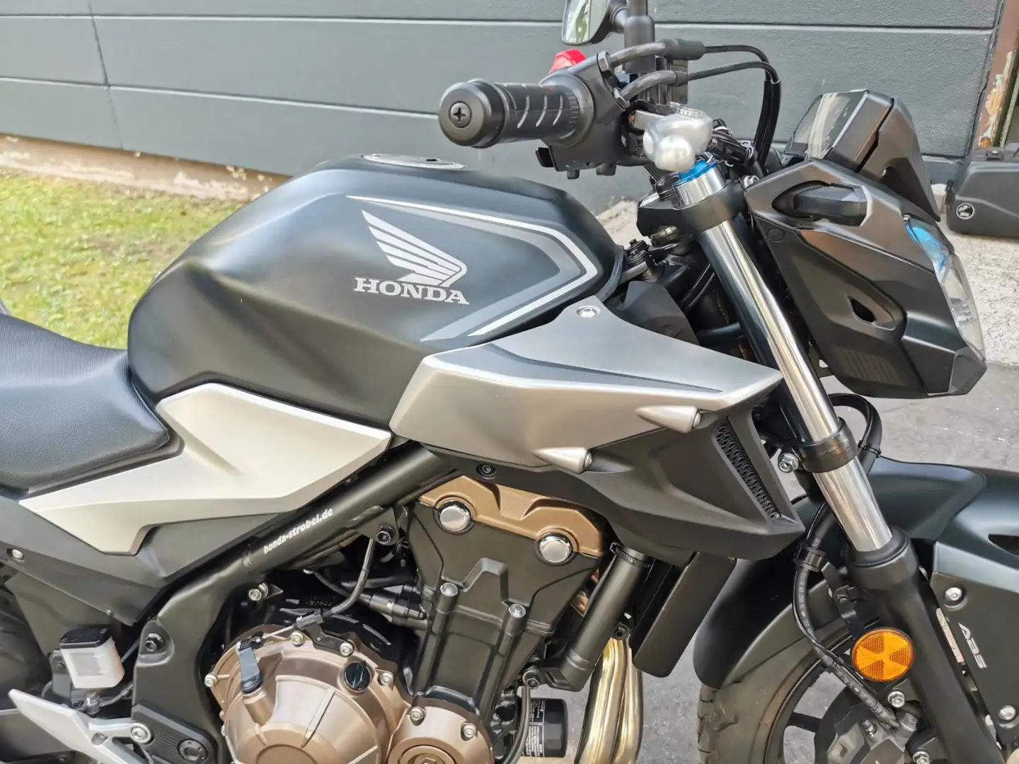Honda CB 500 F ABS| TÜV NEU| 48PS für A2 Noir - 2