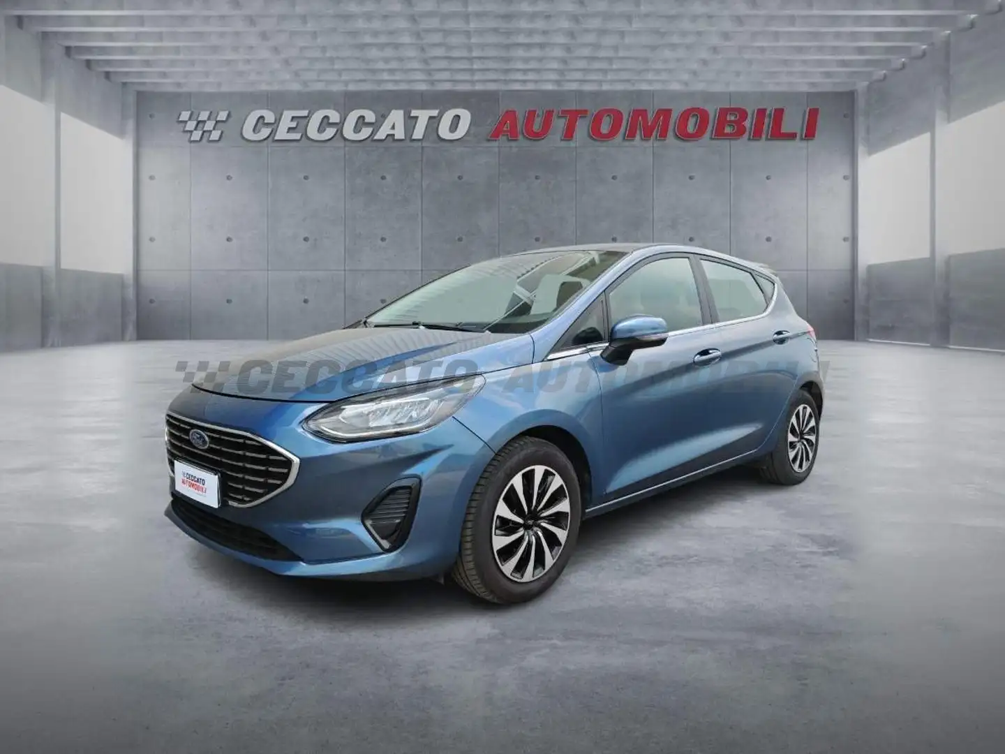 Ford Fiesta Fiesta 5p 1.1 Titanium 75cv Blu/Azzurro - 1