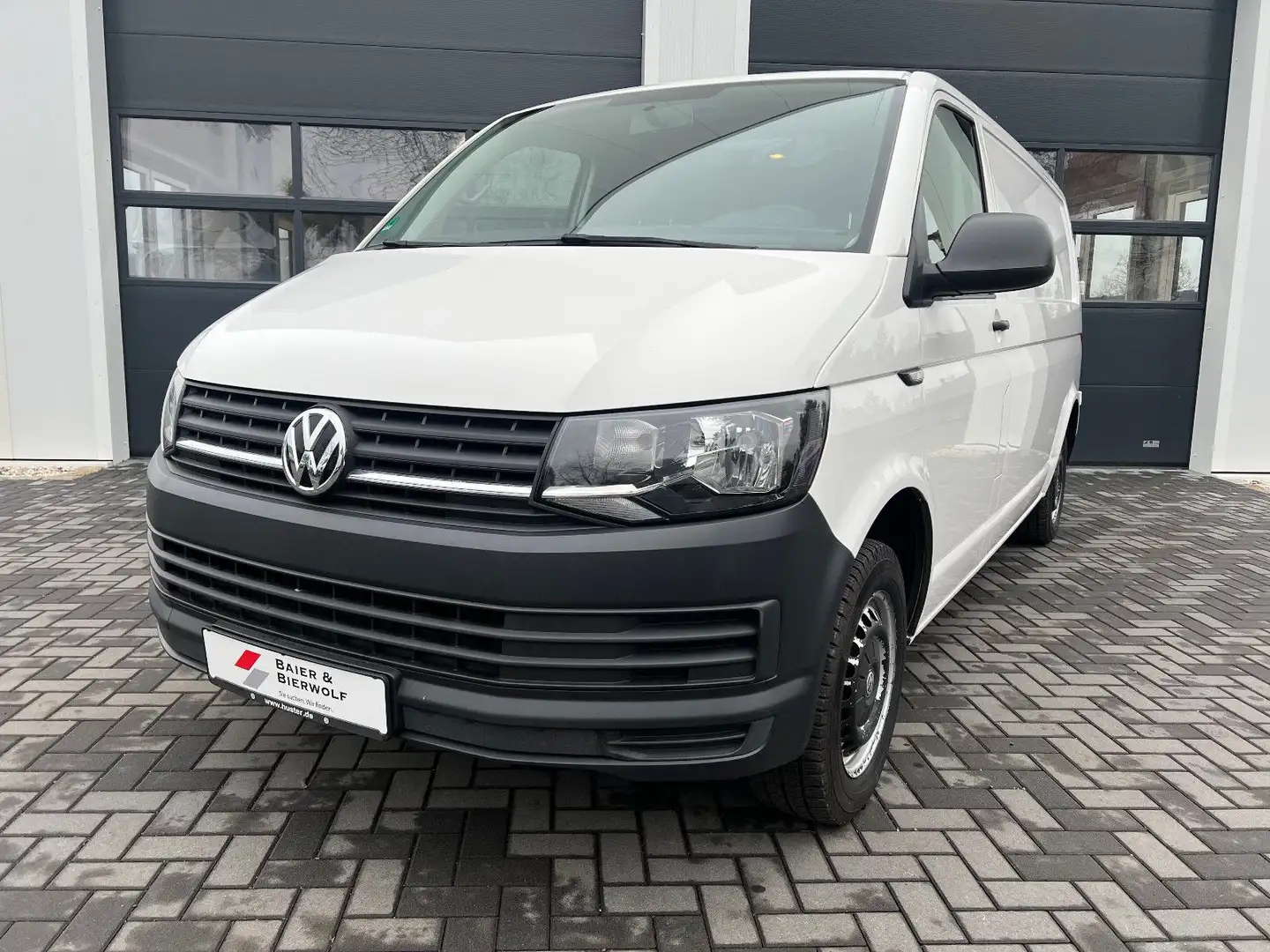 Volkswagen T6 Transporter Kasten Lang Klima AHK MwSt. Weiß - 2
