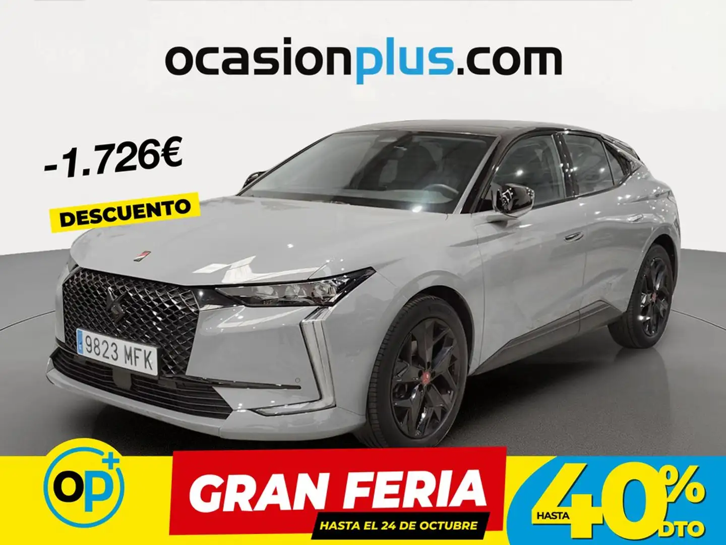 DS Automobiles DS 4 1.2 PureTech Performance Line Aut. 130 Gris - 1