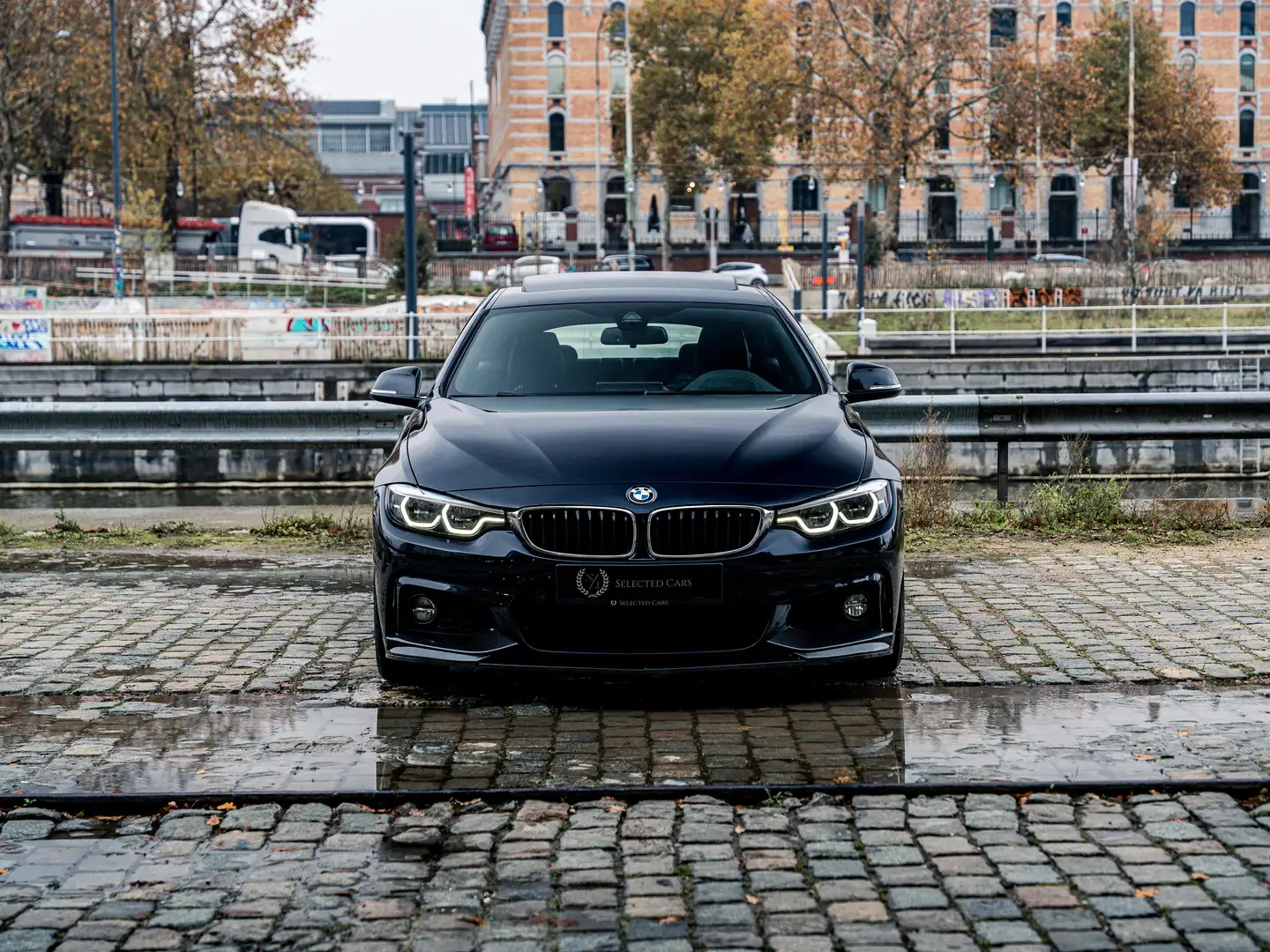 BMW 420 i*PACK M*HUD*TOIT*CUIR*VIRTUAL COCKPIT*CARNET BMW Bleu - 2