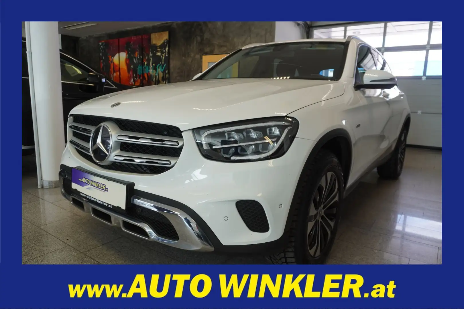 Mercedes-Benz GLC 300 e PHEV 4Matic LED/Navi Weiß - 1