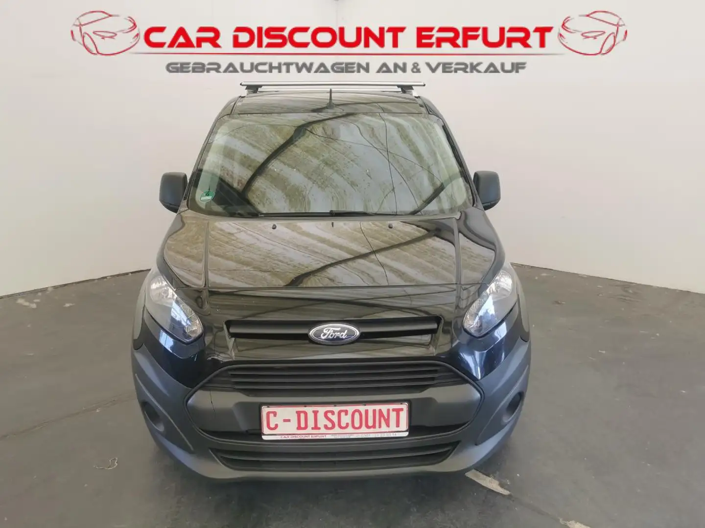 Ford Transit Connect 1,5 TDCi-1.Hand-Klima- Schwarz - 1