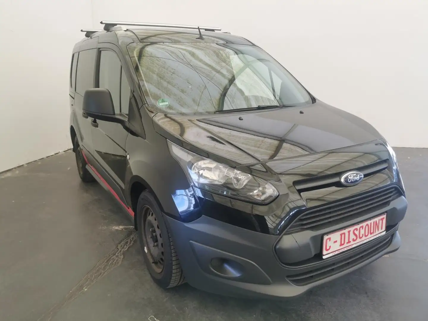 Ford Transit Connect 1,5 TDCi-1.Hand-Klima- Schwarz - 2