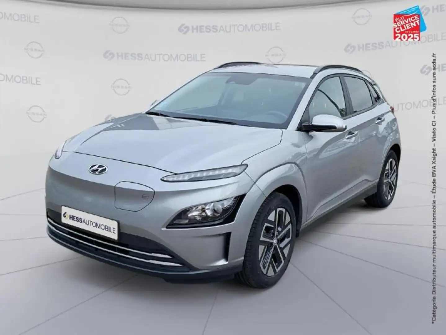 Hyundai KONA Electric 39kWh - 136ch Intuitive Camera Argent - 1