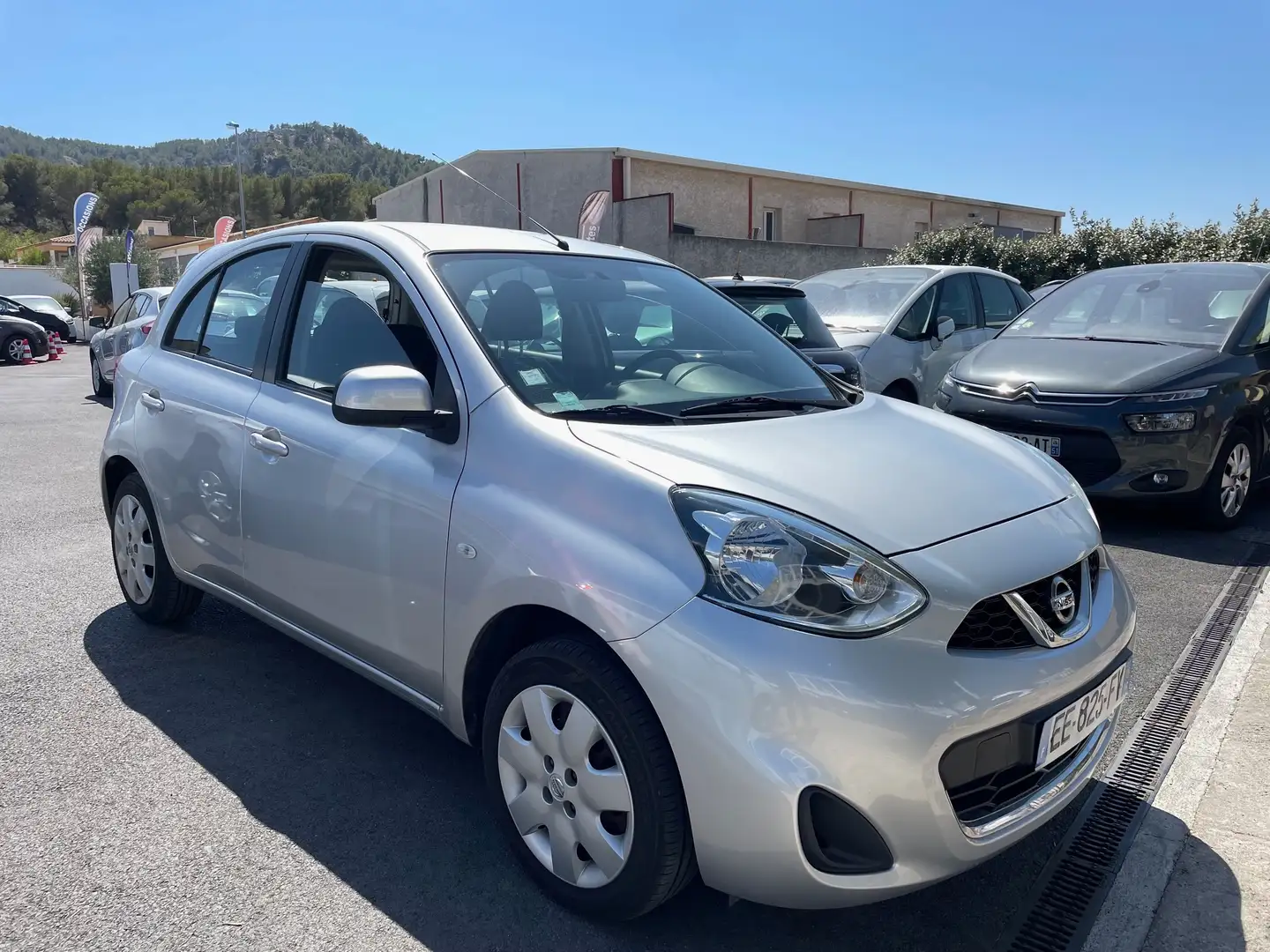 Nissan Micra 1.2L 80ch Visia Gris - 2