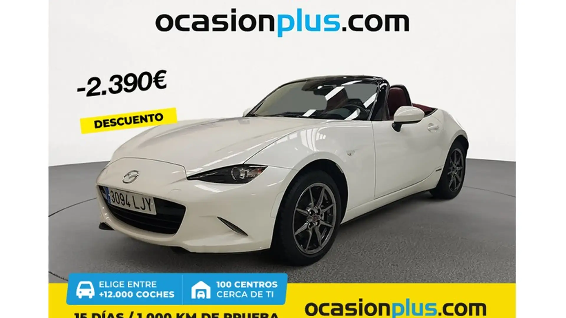Mazda MX-5 ST 1.5 Skyactiv-G i-Stop & i-Eloop Origin Blanco - 1