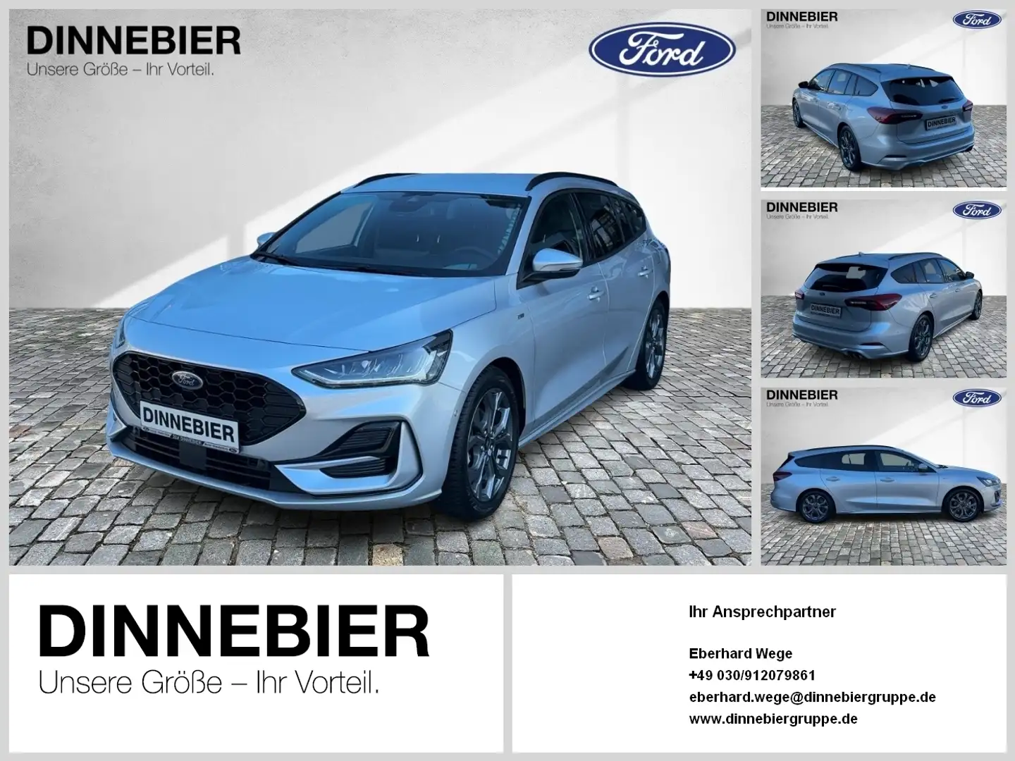 Ford Focus ST-Line X LED+AHK+Kamera+Winterpaket Argent - 1