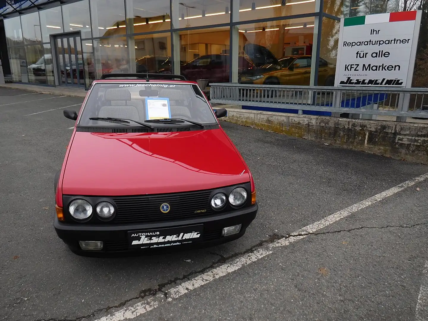 Fiat BERTONE CABRIO 100 Rood - 2