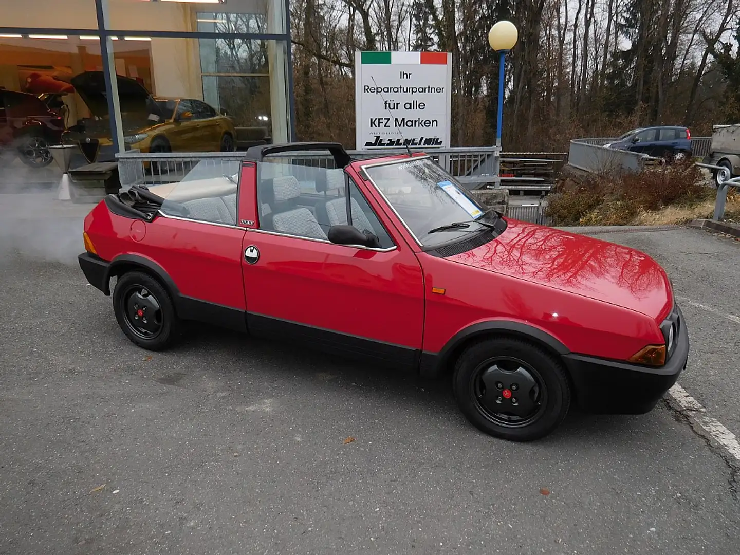Fiat BERTONE CABRIO 100 Rood - 1
