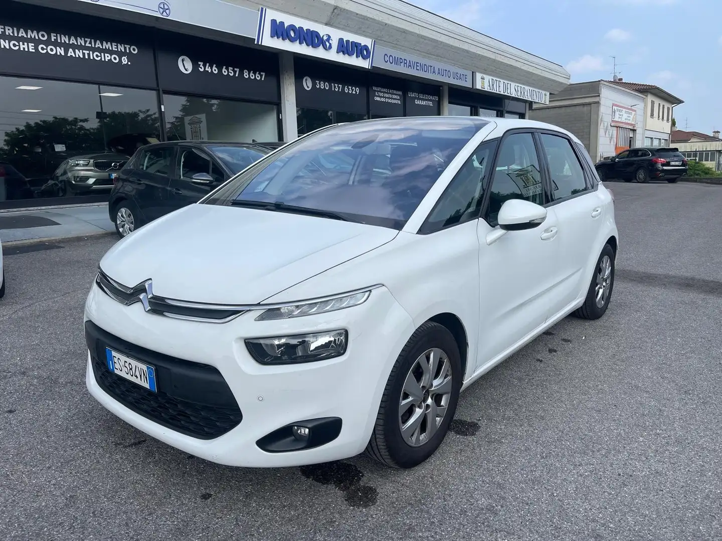 Citroen C4 Picasso 1.6 e-hdi Exclusive 115cv etg6 Bianco - 1