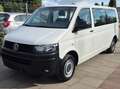 Volkswagen T5 Transporter Kombi lang**Mit Klimaanlage** Weiß - thumbnail 1