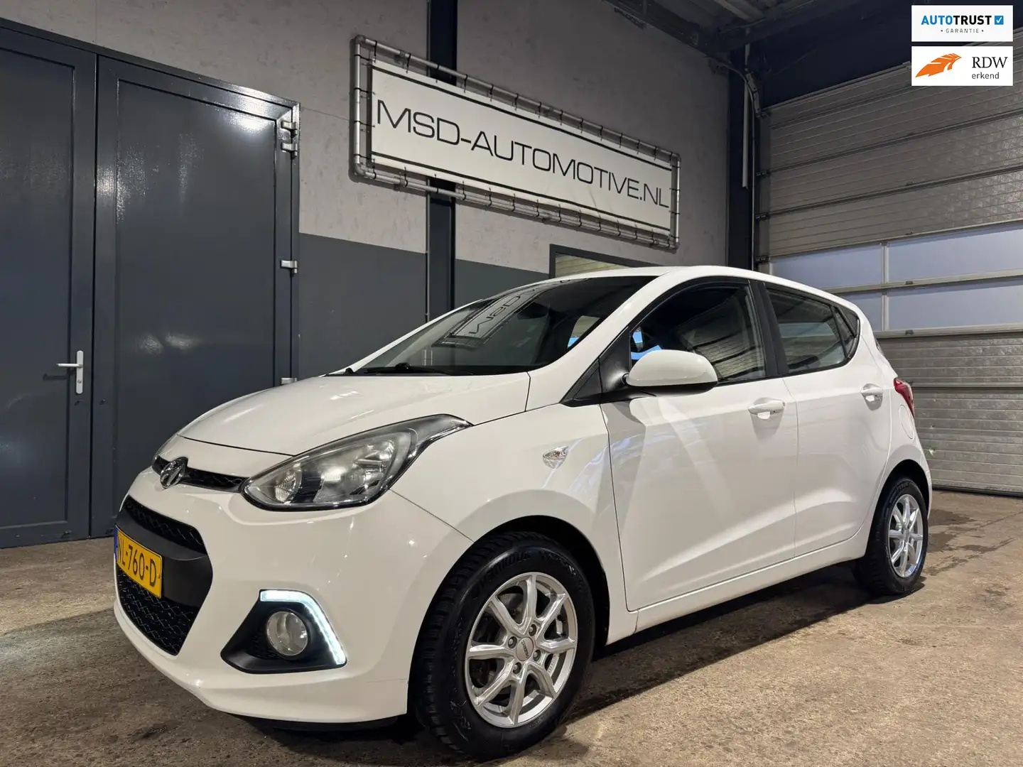 Hyundai i10 1.0i i-Motion Premium Facelift LED Wit - 1
