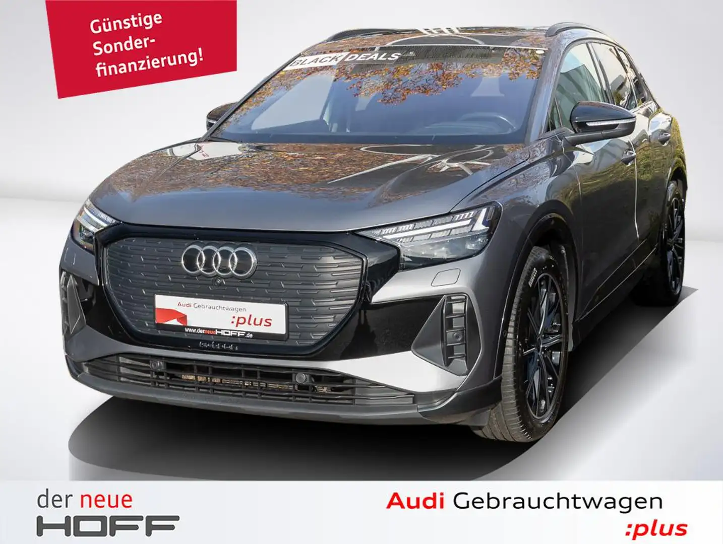 Audi Q4 e-tron 45 quattro S line ACC Ahk Sonos Kamera Matr Grau - 1