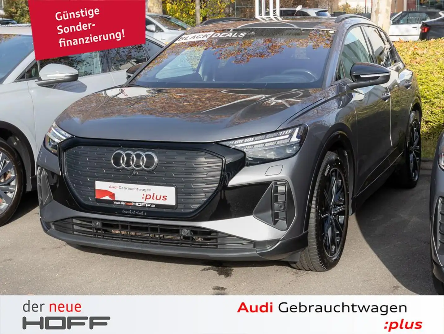 Audi Q4 e-tron 45 quattro S line ACC Ahk Sonos Kamera Matr Grau - 1