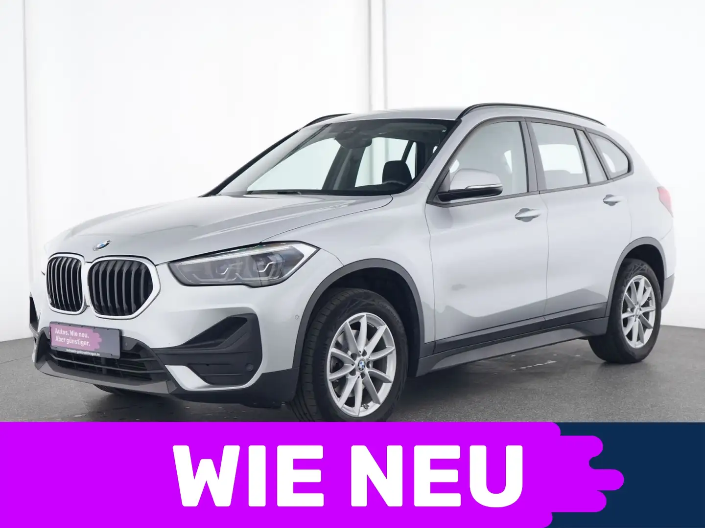 BMW X1 18d Business-Paket|AHK|Navi|LED|Bluetooth Argintiu - 1