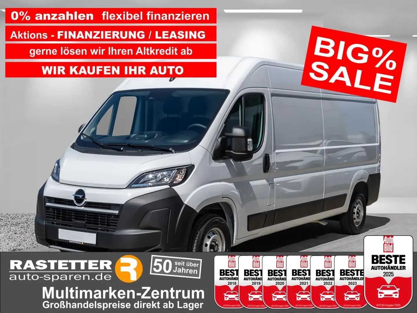 Opel Movano 35 L3H2 facelift+Techno7+270°+CarPlayNavi+PDC+Temp Alb - 1