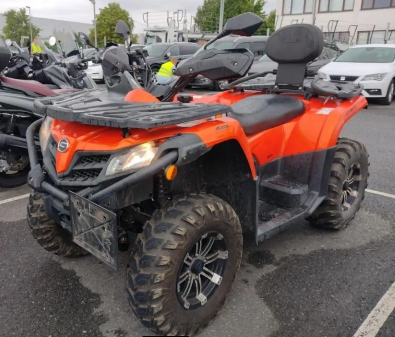 CFMOTO CForce 450 450 L - Gancio traino Portocaliu - 1