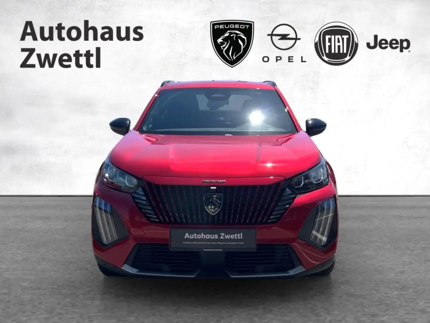 Peugeot 2008 Allure Hybrid 145 e-DCS6 Rot - 2