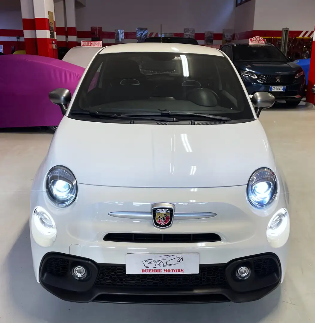 Abarth 595 70° Anniversario Scarico Monza // 1° Vernice Bianco - 2